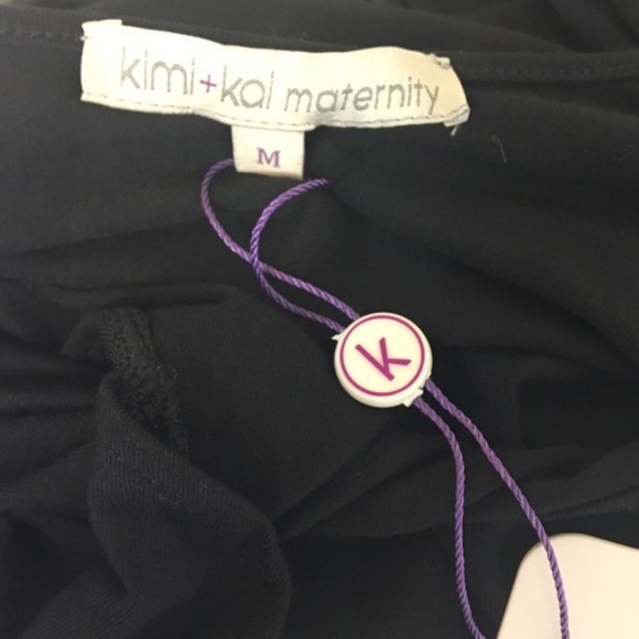 KIMI & KAI Lucile Ruffle Maternity Dress Lq349 - Picture 7 of 8